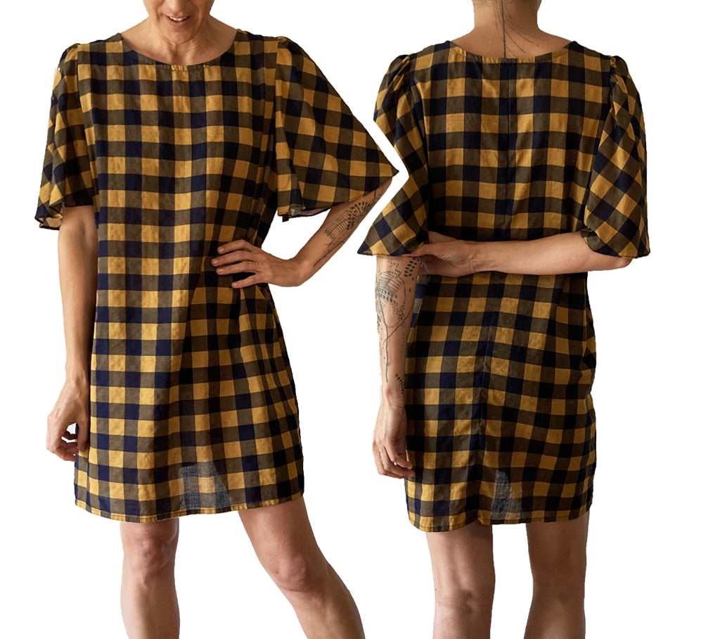 Flipside Mini Dress | Check