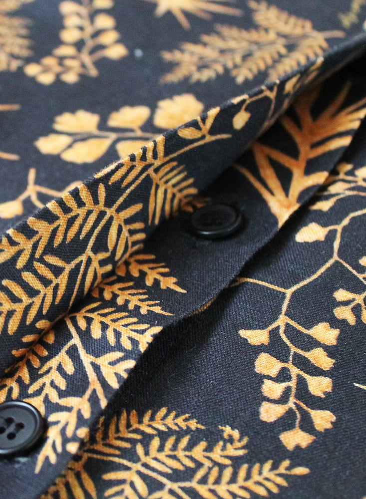 Golden Fern | Linen shirt