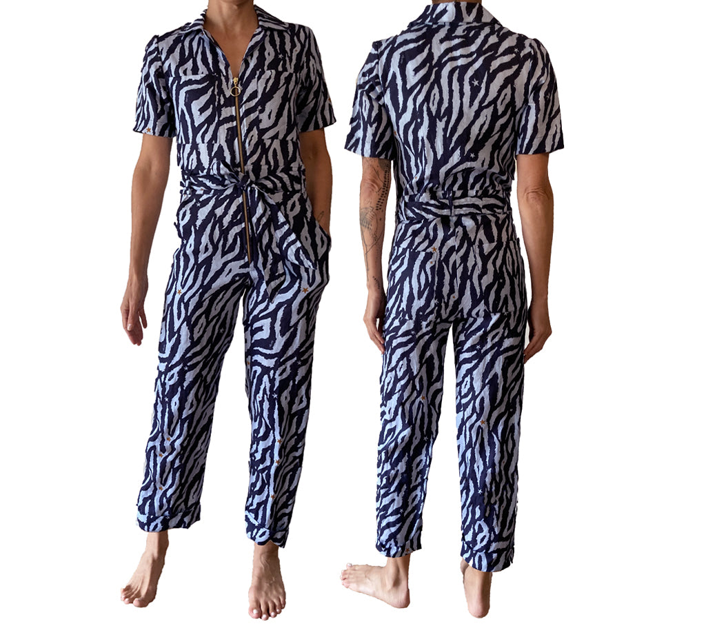 Shotgun Siren Suit | Zebra
