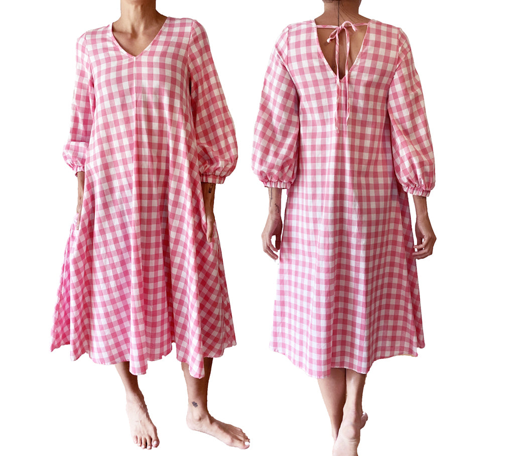 Swing'n Dress | Pink Check