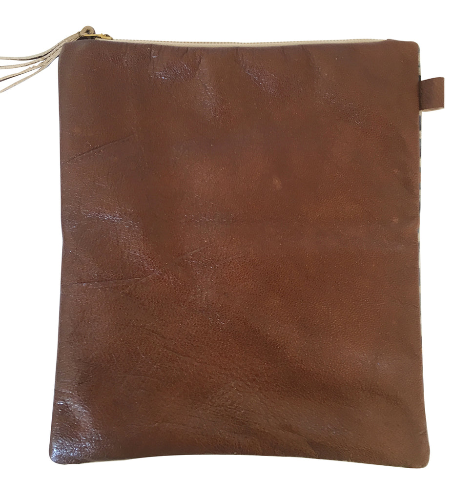 Denim Weave | Reversible Clutch