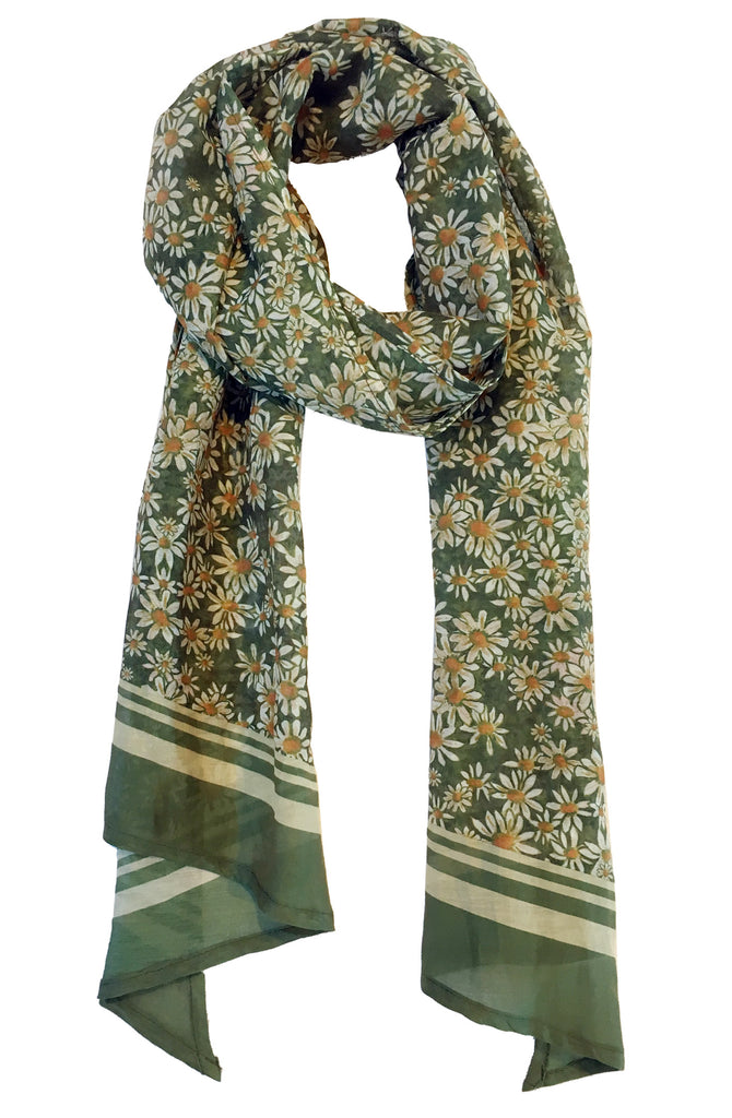 Daisy | Silk Scarf