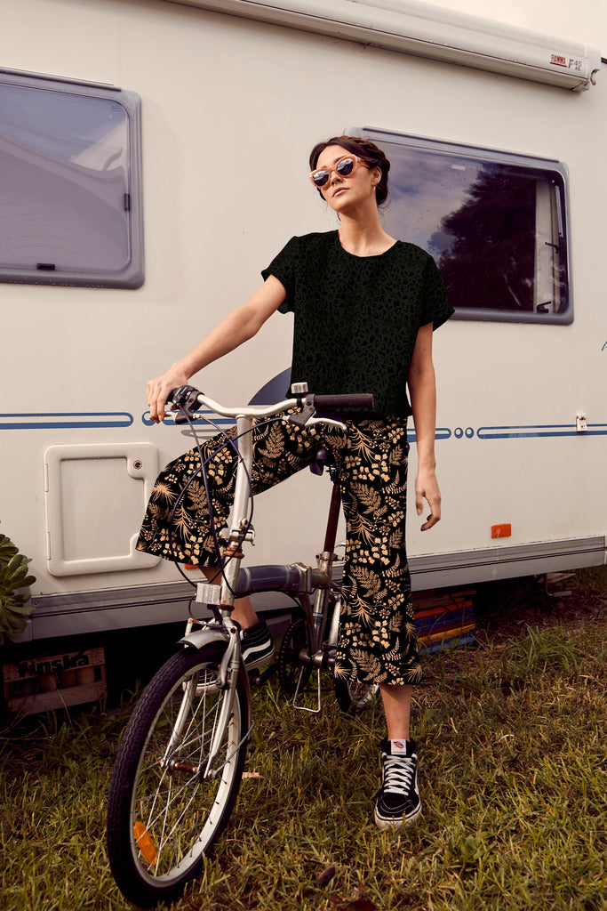 Rizzle Pant | Fern Linen