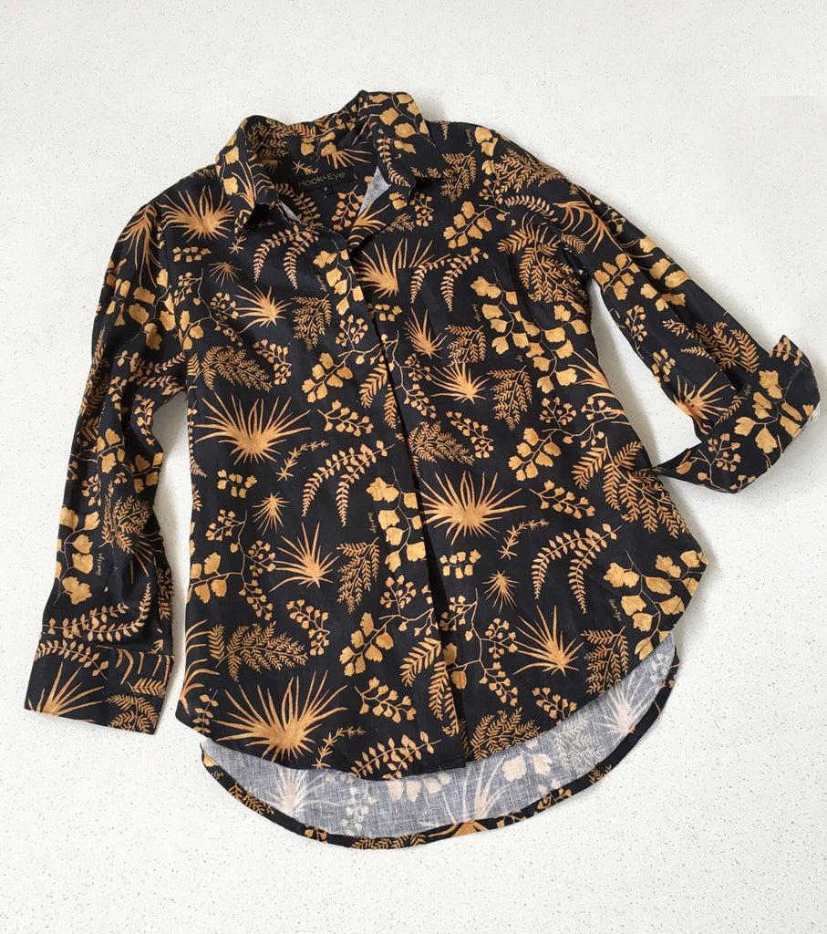 Golden Fern | Linen shirt
