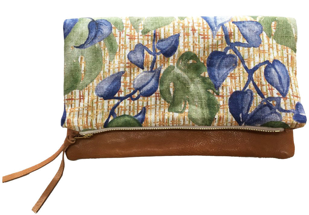 Monstera | Reversible clutch