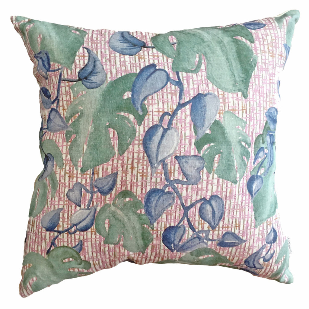 Monstera Pink | 45x45cm Cushion