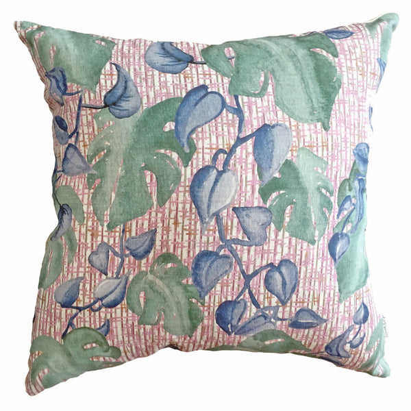Monstera Pink | 45x45cm Cushion