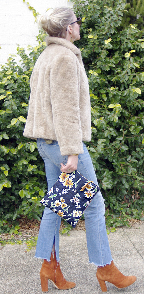 Pansy | Reversible Clutch