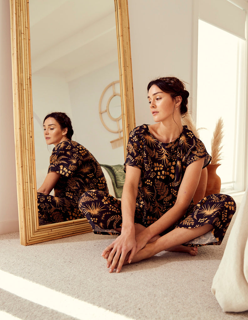 Rizzle Pant | Fern Linen