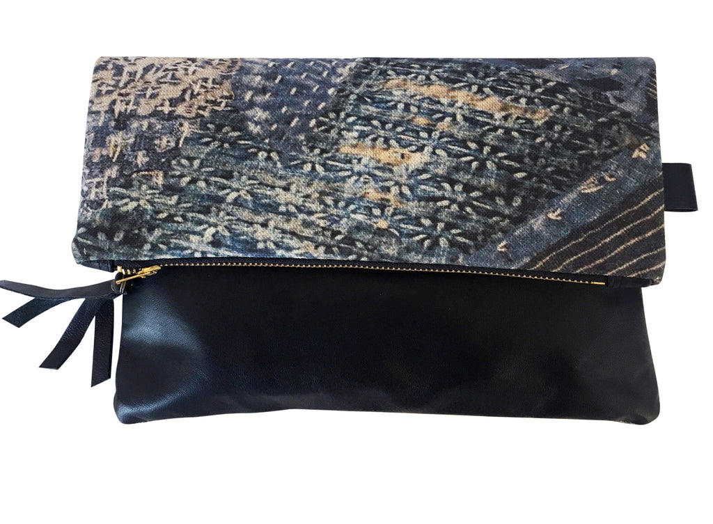 Vintage Stitch | Reversible Clutch