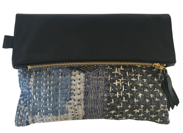 Vintage Stitch | Reversible Clutch