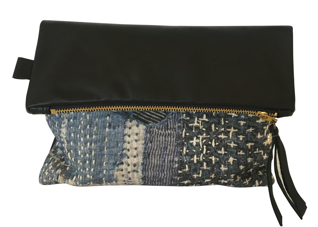 Vintage Stitch | Reversible Clutch