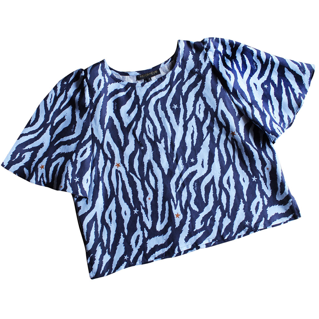 Flipside Tee | Zebra