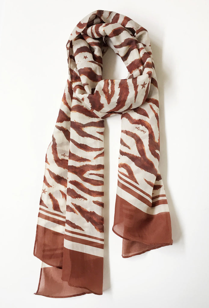 Zebstar | Silk Scarf